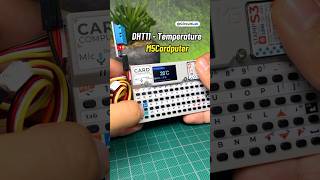 M5Stack Cardputer  DHT11 interface for temperature in Celsius Fahrenheit and Kelvin programming [upl. by Yale]