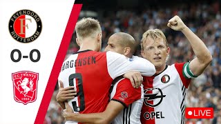 LIVE Eredivisie Feyenoord vs Twente Score [upl. by Awram]