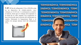 👉 EJERCICIOS de TERMODINÁMICA cilindro émbolo [upl. by Disario]