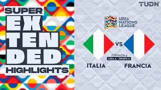 SUPER EXTENDED HIGHLIGHTS  Italia vs Inglaterra  UEFA Nations League 2024  TUDN [upl. by Otsirave936]