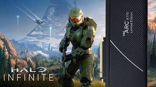 Halo Infinite  Intel Arc A770 amp 5800X3D [upl. by Dyl]