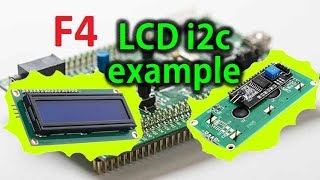 STM32 LCD i2c example  VN42 [upl. by Betteanne943]