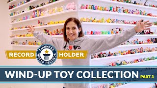 Guinness World Records WindUp Toy Collection Part 3  1258 Toys [upl. by Hsak265]