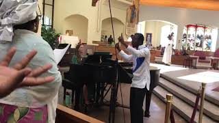 Yamba Mabonza by African Catholic Societys Choir in Denver Colorado [upl. by Anin]