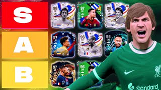 RANKING THE BEST META ATTACKERS IN EA FC 24 🔥 EA FC 24 Ultimate Team Tier List July [upl. by Chernow]