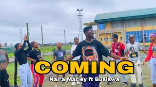 Naira Marley Ft Busiswa  Coming official video [upl. by Allesig]