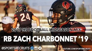 CALIS HOTTEST 2019 RB Zach Charbonnet 61 190 Oaks Christian SportsRecruits Highlights [upl. by Atikcir403]