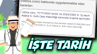 ROBLOX AÇILDI  ÖNEMLİ YENİ GELİŞMELER [upl. by Efar775]