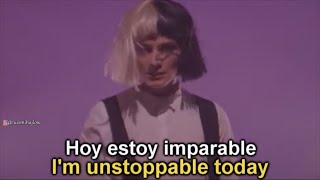 Sia  Unstoppable  Sub Español  Lyrics [upl. by Kristyn411]