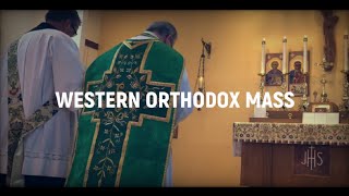 Western Orthodox Liturgy High Mass [upl. by Divod]