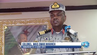 GardeCôtes Djiboutienne Discours du Colonel WAIS OMAR BOGOREH Commandant de la GardeCôtes [upl. by Parsons]