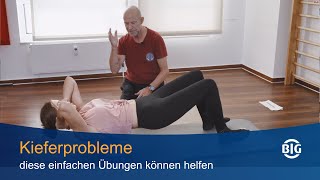 Kieferprobleme selbständig lösen  osteopathische Übung [upl. by Essex]