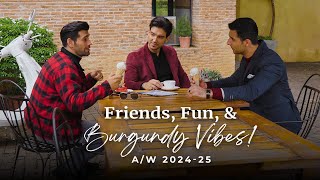 Friends Fun amp Burgundy Vibes  AW Collection 202425  Uniworth winter collection [upl. by Ruford]