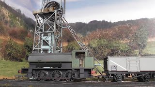 Wilson Colliery OO Gauge Micro Layout Display Video [upl. by Buckden]