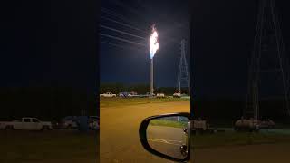 Gas Flaring in Webster TX [upl. by Stromberg]