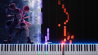 Kingdom Hearts  Dearly Beloved  Piano Tutorial [upl. by Anselmo]