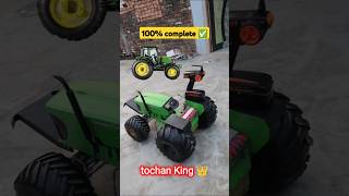 Making remote control tractor tochan King 👑👑🚜🚜rc motor rkg [upl. by Annav]