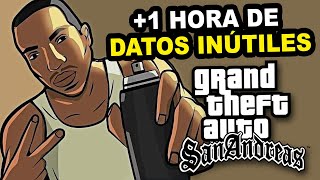 1 Hora de Datos Inútiles de Gta San Andreas [upl. by Nevetse951]