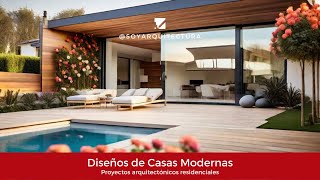 Diseños de Casas modernas ✅ Soy Arquitectura planosdecasa render fachadasmodernas residencial [upl. by Roger]