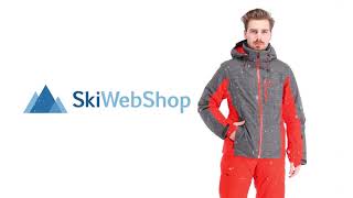 Spyder Orbiter GTX ski jacket long model men redblack [upl. by Patnode676]