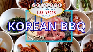 2 AYCE KOREAN BBQ Places in LAS VEGAS Goong and Kogi [upl. by Brandise171]