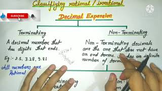 Chapter1 Number Systems  Decimal Expansion  Terminating amp Non Terminating  Class9th [upl. by Schubert74]