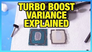 Explaining Coffee Lake Turbo Boost Variance amp MultiCore Enhancement [upl. by Zaragoza]