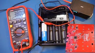 XTAR High Discharge Rate 2170026650 Batteries Teardown of an VX4 Charger [upl. by Sylram954]