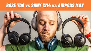 Bose 700 vs Sony XM4 AirPods Max amp QC45  Headphone battle  Mark Ellis Reviews [upl. by Anilegnave58]