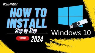 😎 Master Windows 10 Installation Easy StepbyStep Guide Using USB diy [upl. by Gaylord]