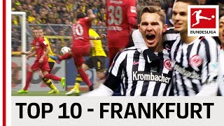 Top 10 Goals  Eintracht Frankfurt  201617 Season [upl. by Prober412]