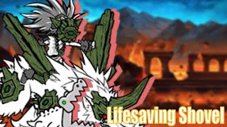 Lifesaving Shovel 3 Crown SpecialRare Only  The Battle Cats [upl. by Eanar]