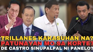 VIRAL VIDEO YARE NA TRILLANES SASAMPAHAN NA NG KASO NI DUTERTE DE CASTRO BINIRA NI ATTY PANELO [upl. by Haily]