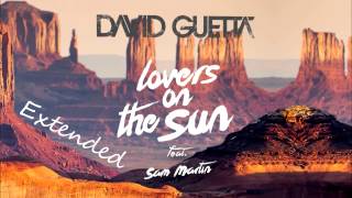 Lovers on the sun Extended version  David Guetta [upl. by Htbazile]