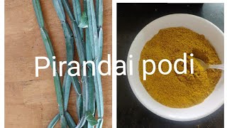 pirandai podi recipe [upl. by Arza]