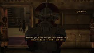 Arguably the worst ending in Fallout New Vegas Laniuss Legion [upl. by Aikim920]