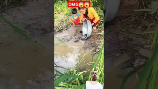 Fish hunter  OMG 😱😱 shorts ytshorts youtubeshorts reaction shortsfeed [upl. by Littlejohn]