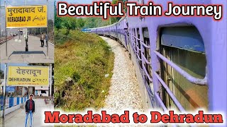 Moradabad to Dehradun train journey by Naini Doon Jan Shatabdi ExpressTrain to DehradunIndian Rail [upl. by Sivia]