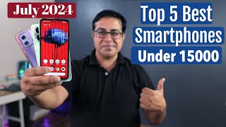 Top 5 Best Phones Under 15000 in July 2024 I Best 5G Mobile Under 15000 [upl. by Nicol]