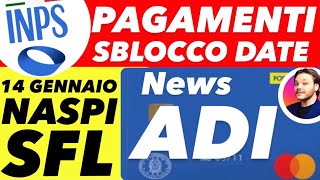 PAGAMENTI INPS🔴 GENNAIO 👉DATE UFFICIALI✅ASSEGNO DI INCLUSIONE💶 SUPPORTO FORMAZIONE LAVORO NASPI [upl. by Hazard]