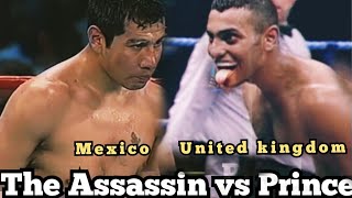 Antonio Barera mexico vs Naseem Hamed UK Featherweight Championship prince barrera [upl. by Agnola]