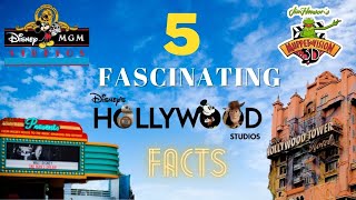 5 Fascinating Disneys Hollywood Studios Facts [upl. by Notnef391]