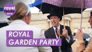 Young Royals Join Prince William at his Garden Party at Buckingham Palace [upl. by Otsugua77]