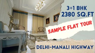 3BHK ULTRA LUXURIOUS APARTMENTS IN MOHALI MDB THE LUTYENS DELHIMANALI HIGHWAY  luxury 3bhk flat [upl. by Barby]