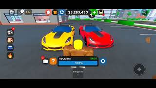 mostrando as fugas e melhores carros para iniciantes no car dealership tycoon [upl. by Idaline]