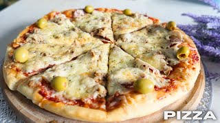 PIZZA RECEPT  Najmekše tijesto za Picu [upl. by Anwahsiek]