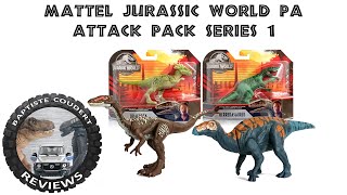 Review 2020 Mattel Jurassic World Primal Attack Attack Pack Series 1 [upl. by Llerrac]