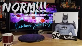 DC Collectibles Norm Breyfogle Batman Black amp White Statue Review [upl. by Ecyar]