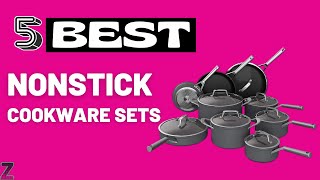 ✅😍Top 5 Best Nonstick Cookware Sets  2024 Buyers Guide [upl. by Dukey]