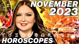 November 2023 Horoscopes  All 12 Signs [upl. by Raymond]